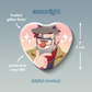 [PREORDER] Ford Smart | Glitter Heart Button