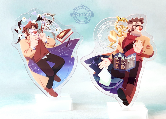 [PREORDER] DD&MD Ford | Glitter Charm/Standee