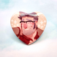 [PREORDER] Ford Shy | Glitter Heart Button