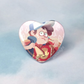 Dipper | Glitter Heart Button