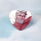 Ford Flirt | Glitter Heart Button