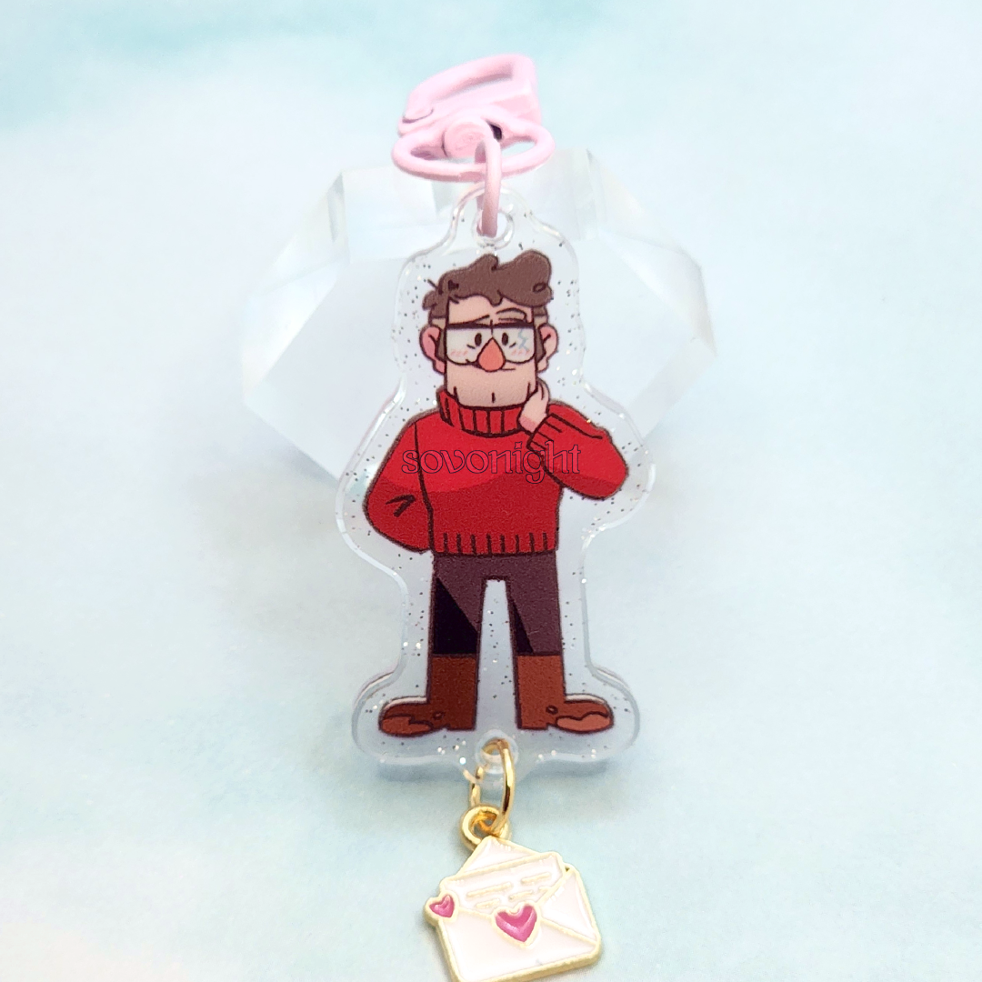 [PREORDER] Love Letter Ford | Glitter Charm