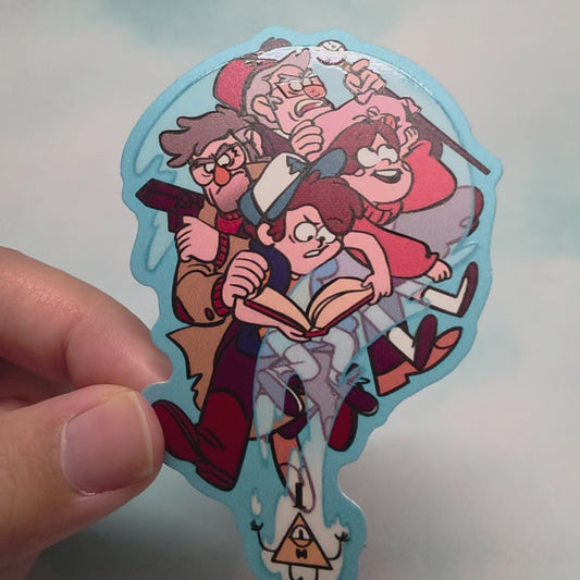 Pines Medley | Spot Gloss Sticker