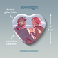 [PREORDER] Sailing Stans II | Glitter Heart Button
