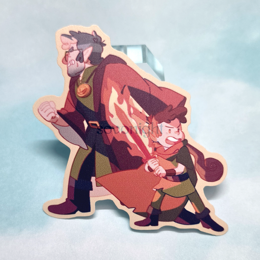 DD&MD Duo | Spot Gloss Sticker